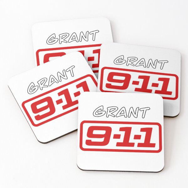 Item preview, 911 Grant nametag - compatible with stickers and magnets designed and sold by Chaoticviper.