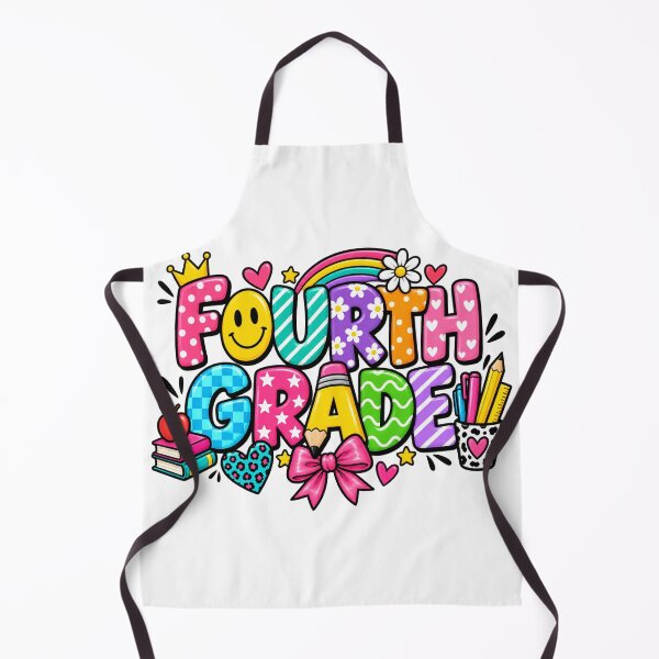 Item preview, Cute Bow Fourth Grade Back to School – 4th Grade Girls designed and sold by drawwiika+44.