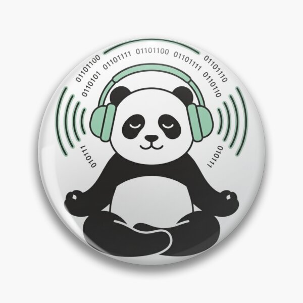 Item preview, Binary Chill Panda designed and sold by nnnememtw.