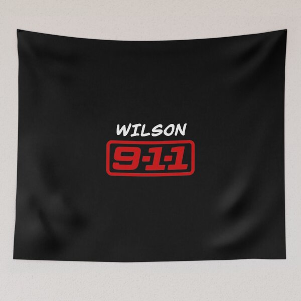 Item preview, 911 Wilson nametag designed and sold by Chaoticviper.
