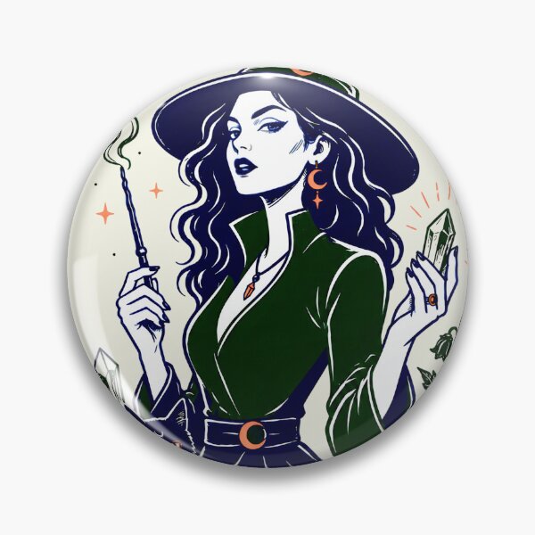 Item preview, Hex First Explain Never Gothic Witch Art designed and sold by MagicTheDog.