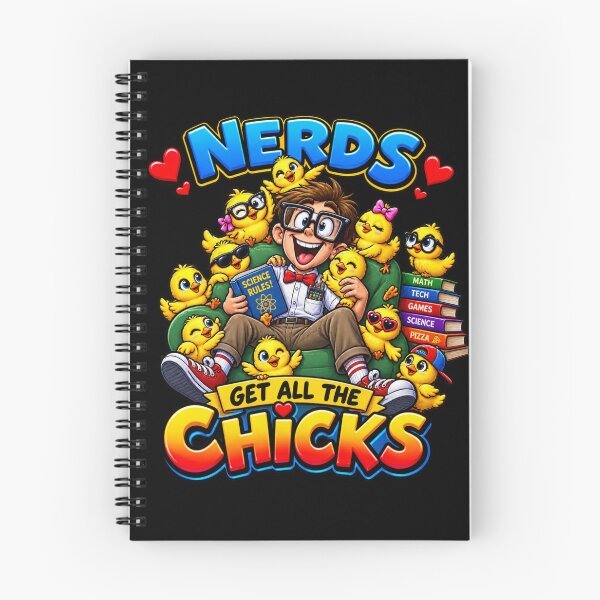 Artikelvorschau, Nerds kriegen alle Mädels entworfen und verkauft von BluntLines.