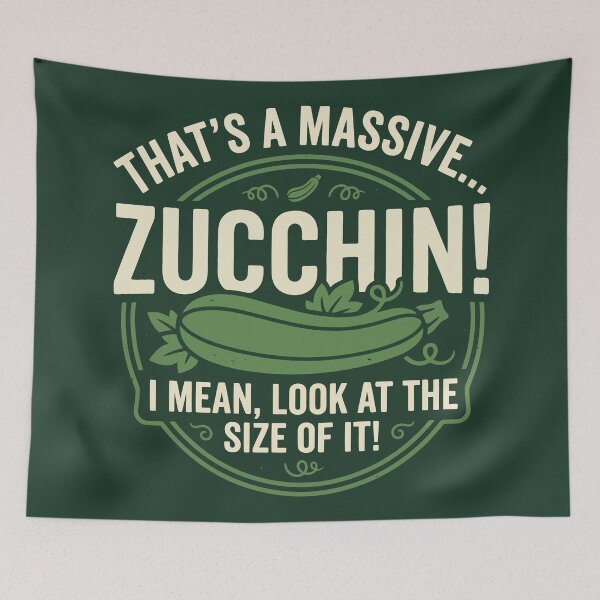 Item preview, That's A Massive Zucchini designed and sold by Amir Faysal.
