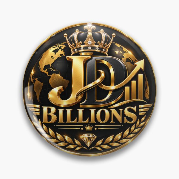 Item preview, JD Billions Royal Luxury Crown Business Logo designed and sold by Ishratparween11.