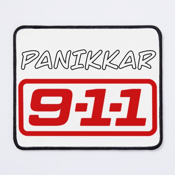 Item preview, 911 Panikkar nametag - compatible with stickers and magnets designed and sold by Chaoticviper.