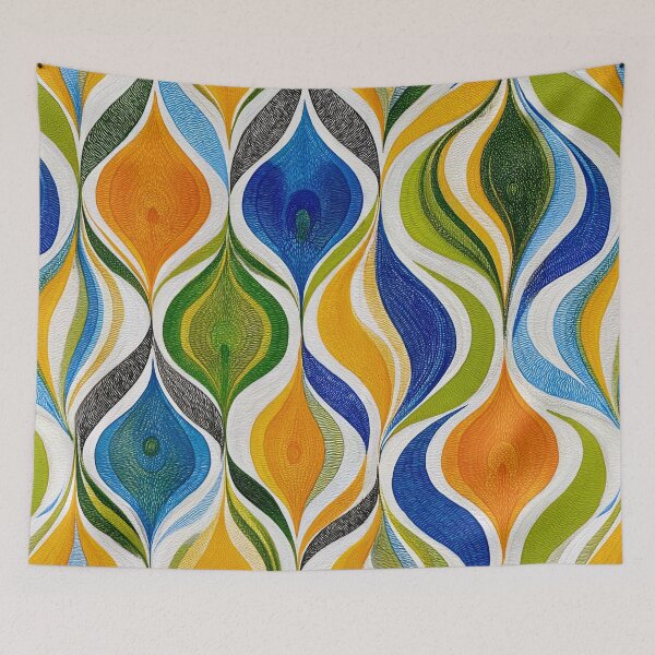 Item preview, Blue Green and Orange Flames designed and sold by Pixel-Lair.