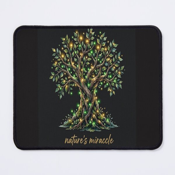 Item preview, Nature's Miracle Glowing Tree of Life Illustration designed and sold by Breezes-of-Ida.
