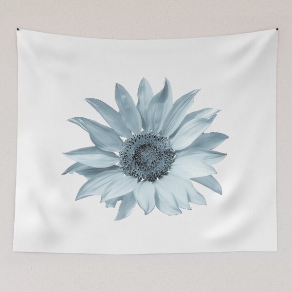 Item preview, Sunflower Toned in a Soft Blue designed and sold by Dorset Girl.
