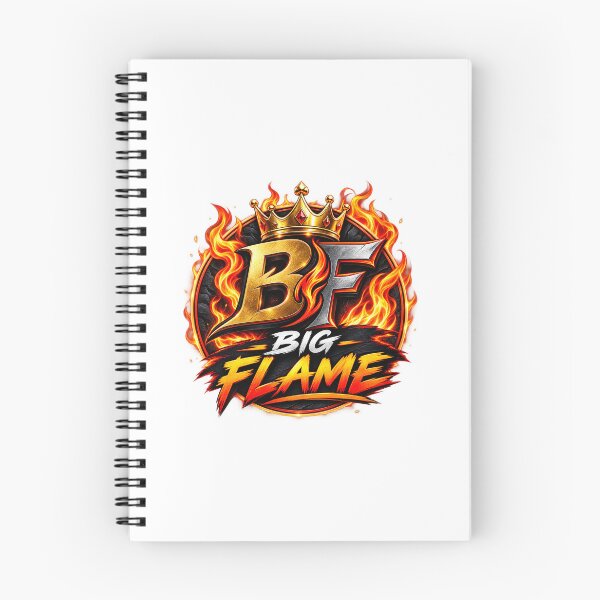 Item preview, BF Big Flame Royal Fire Power Logo designed and sold by Ishratparween11.