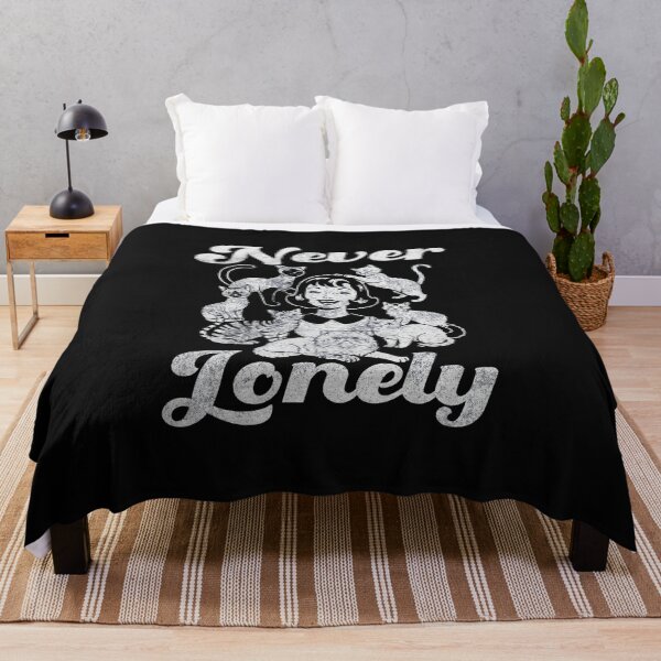 Item preview, Never Lonely – Funny Sarcastic Cat Lover designed and sold by roartusa.