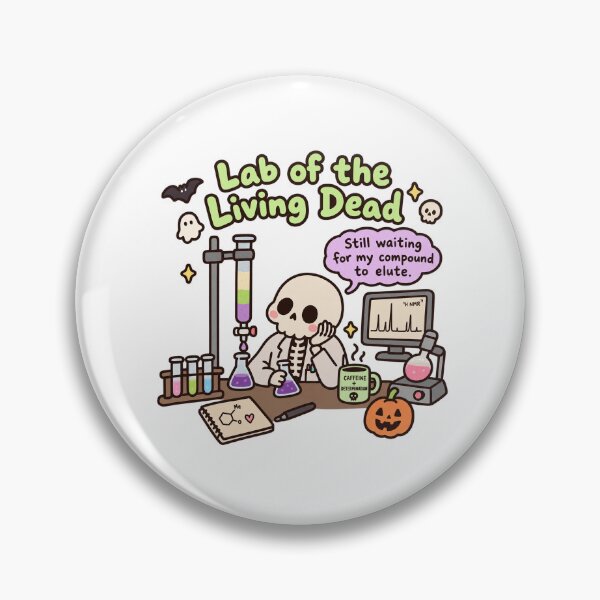 Item preview, Lab of the Living Dead Halloween Chemistry Humor designed and sold by EntropyThreads.