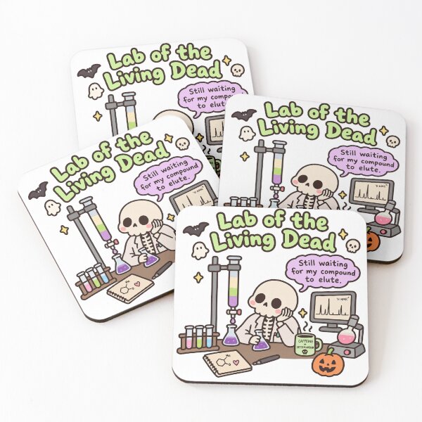 Item preview, Lab of the Living Dead Halloween Chemistry Humor designed and sold by EntropyThreads.