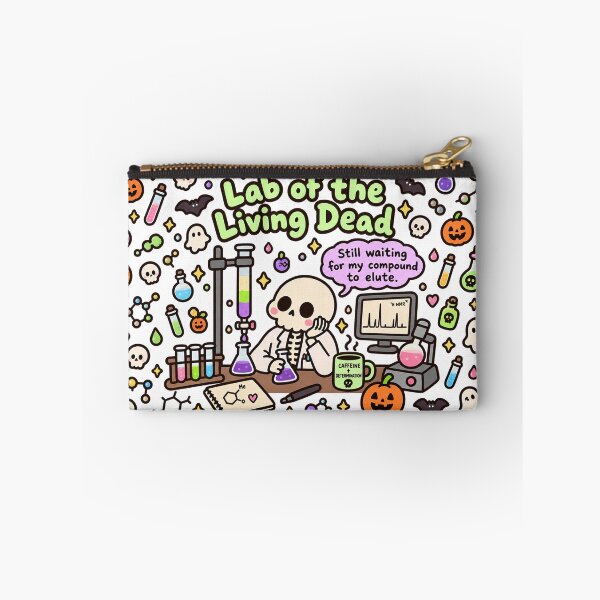 Item preview, Lab of the Living Dead Halloween Chemistry Humor designed and sold by EntropyThreads.