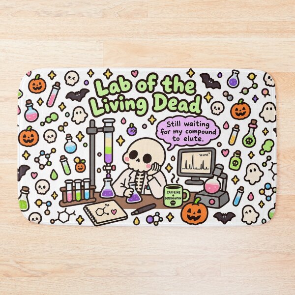 Item preview, Lab of the Living Dead Halloween Chemistry Humor designed and sold by EntropyThreads.