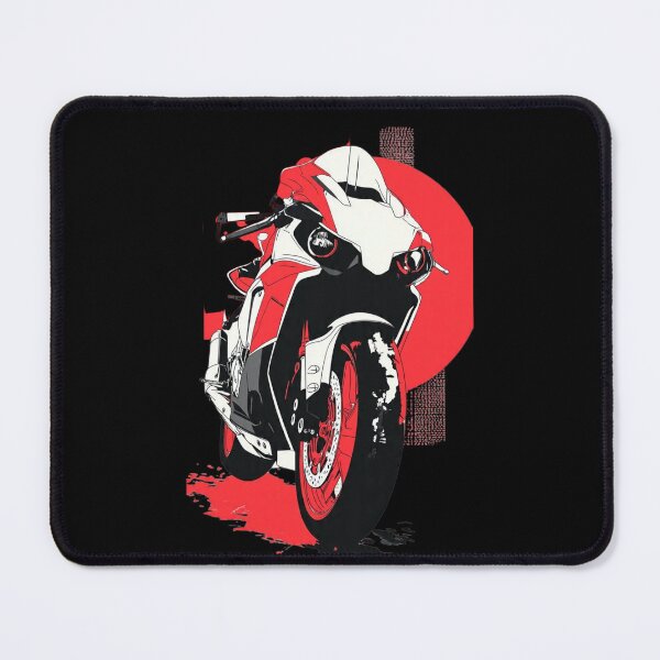 Item preview, Cyberpunk Sportbike Red Sun – Rare racing motorcycle & streetwear design designed and sold by GeoBeast.