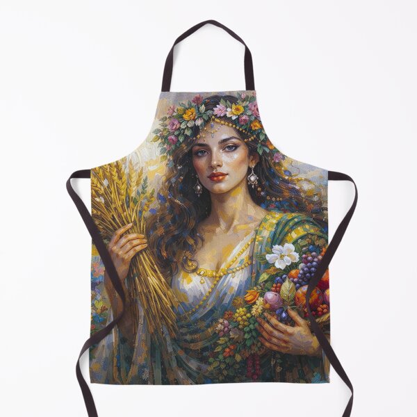 Item preview, Spenta Armaiti – Persian Goddess of Earth Painting designed and sold by GalleryKauffeld.