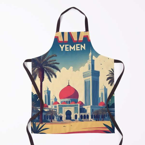 Item preview, Sanaa Yemen Vintage Travel Tourism designed and sold by TravelersGems.