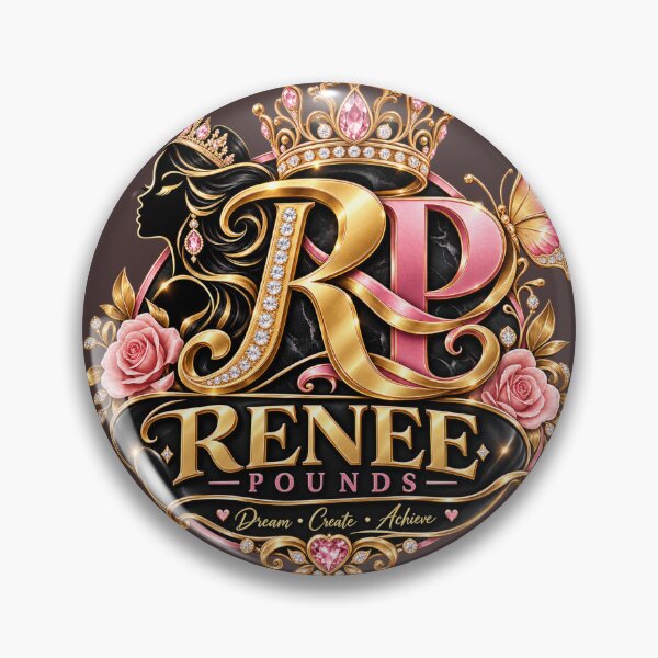Artikelvorschau, RP Renefe Pfund Pink Royal Luxury Emblem entworfen und verkauft von Ishratparween11.