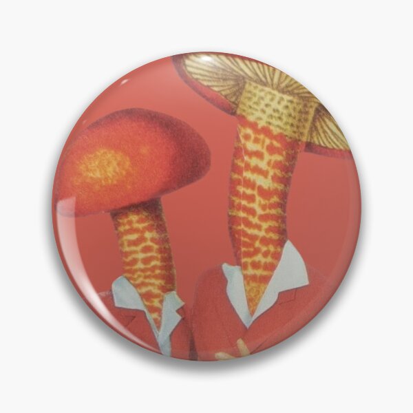 Item preview, Orange mushrooms designed and sold by LetsCollage.