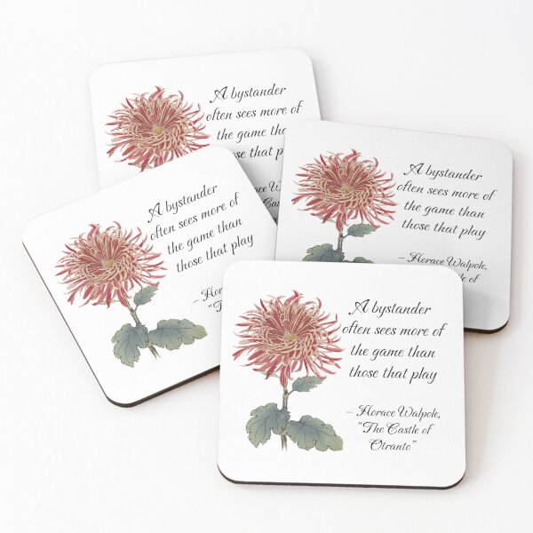 Item preview, horace walpole quote designed and sold by UranianDreams.