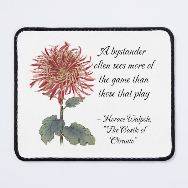 Item preview, horace walpole quote designed and sold by UranianDreams.