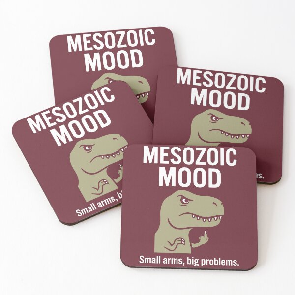 Item preview, Mesozoic Mood Small Arms Big Problems Angry T-Rex designed and sold by Amir Faysal.