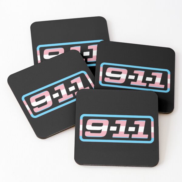 Item preview, 911 Transgender flag designed and sold by Chaoticviper.