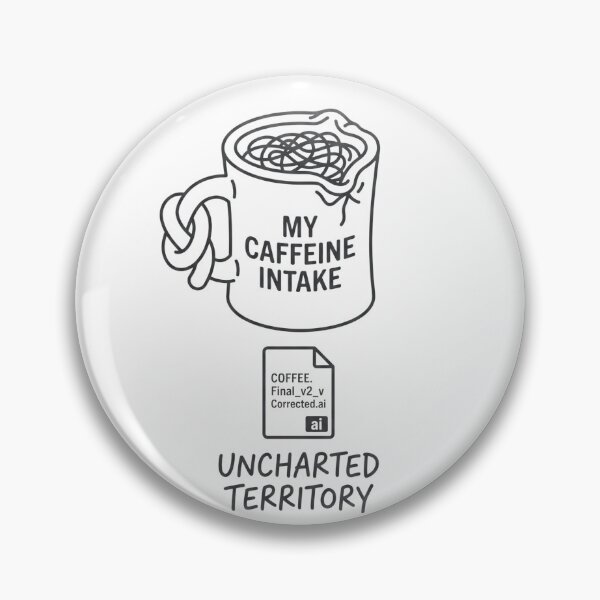 Item preview, UNCHARTED TERRITORY CAFFEINE designed and sold by nnnememtw.