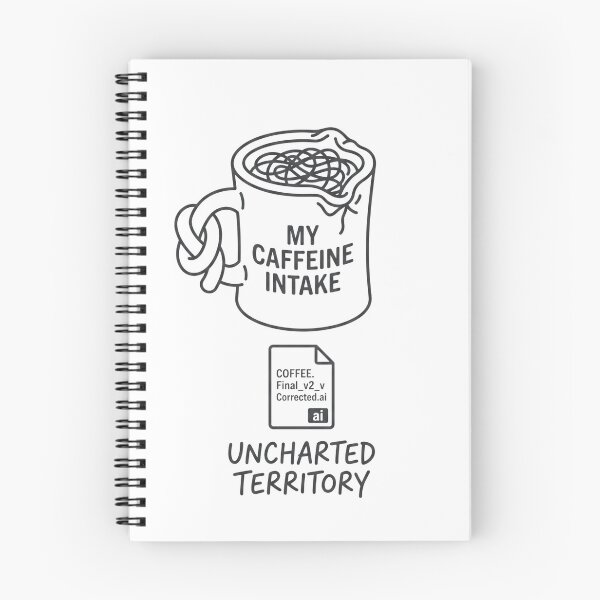 Item preview, UNCHARTED TERRITORY CAFFEINE designed and sold by nnnememtw.