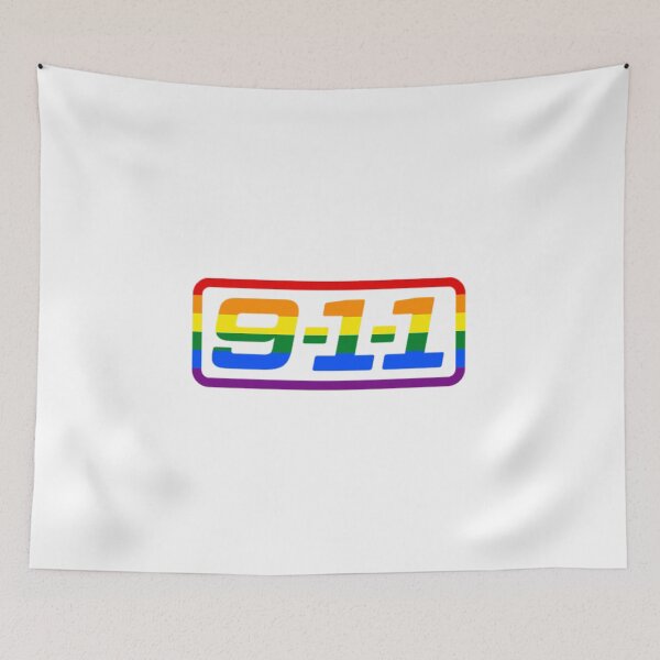 Item preview, 911 Pride flag designed and sold by Chaoticviper.
