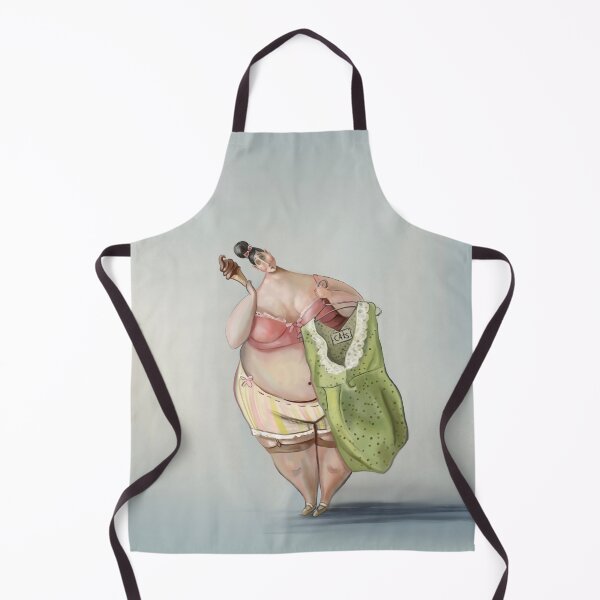 Item preview, Chocolate Ice Cream & Green Dress - Whimsical Illustration designed and sold by jassoart.