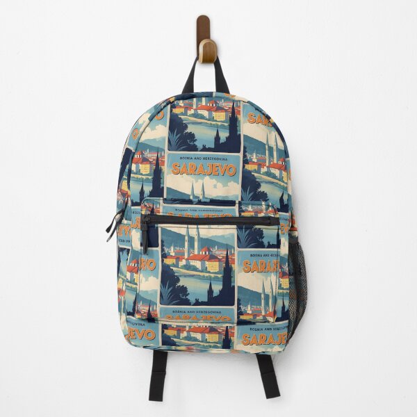 Item preview, Sarajevo Bosnia Herzegovina Vintage Travel designed and sold by TravelersGems.