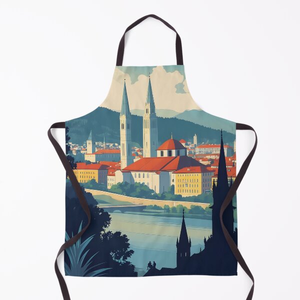 Item preview, Sarajevo Bosnia Herzegovina Vintage Travel designed and sold by TravelersGems.