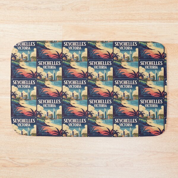 Item preview, Victoria Seychelles Vintage Travel Tourism designed and sold by TravelersGems.