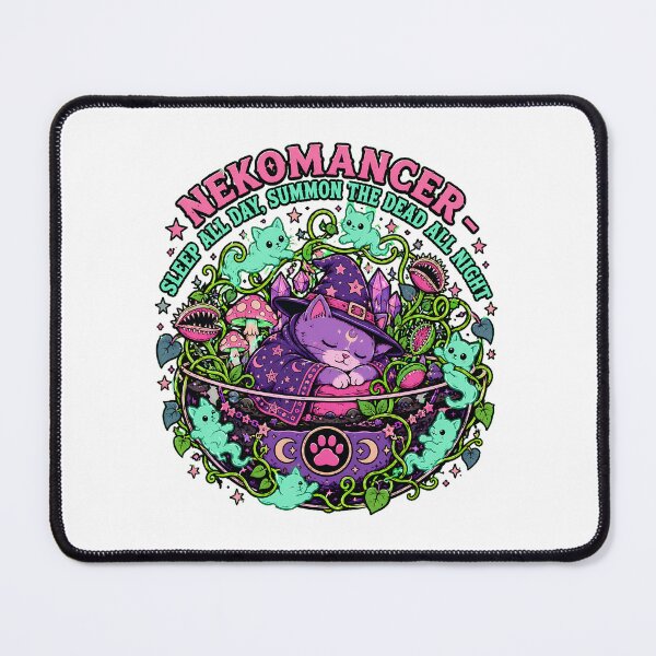 Item preview, Pastel Goth Nekomancer Cat Witch Spooky Summoner designed and sold by chattsuede.