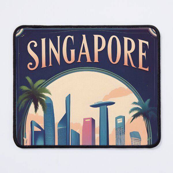 Item preview, Singapore Vintage Travel Tourism designed and sold by TravelersGems.