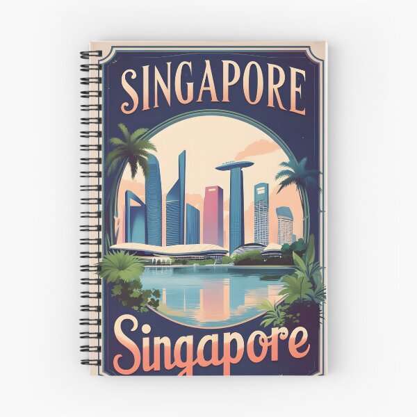 Item preview, Singapore Vintage Travel Tourism designed and sold by TravelersGems.