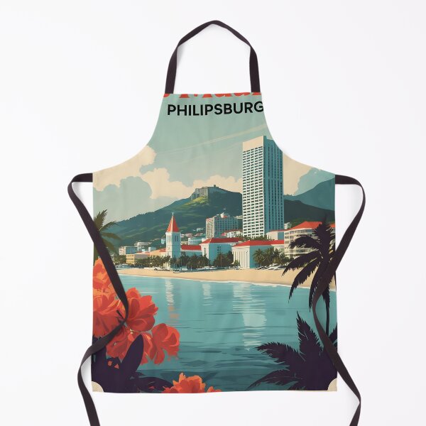 Item preview, Sint Maarten Vintage Travel Tourism designed and sold by TravelersGems.