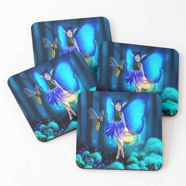 Item preview, Blue Fairy in Enchanted Forest designed and sold by NatsukotheMun.