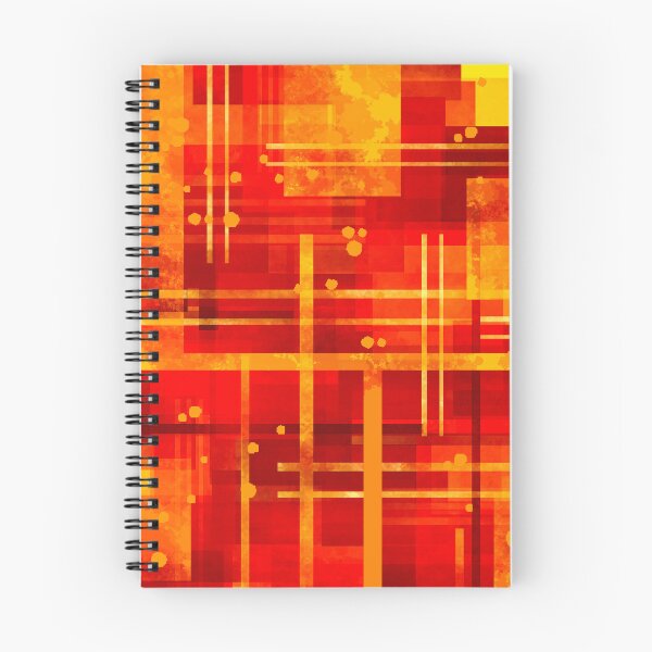 Item preview, Geometric Red and Gold Composition designed and sold by Andrew  Hitchen.