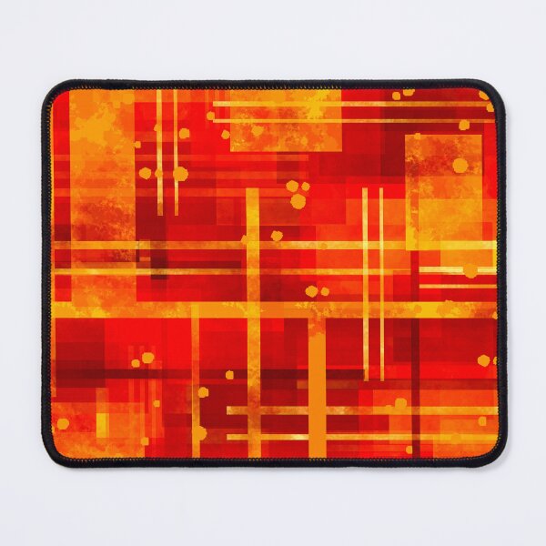 Item preview, Geometric Red and Gold Composition designed and sold by Andrew Hitchen.