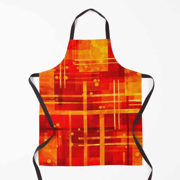 Item preview, Geometric Red and Gold Composition designed and sold by Andrew  Hitchen.