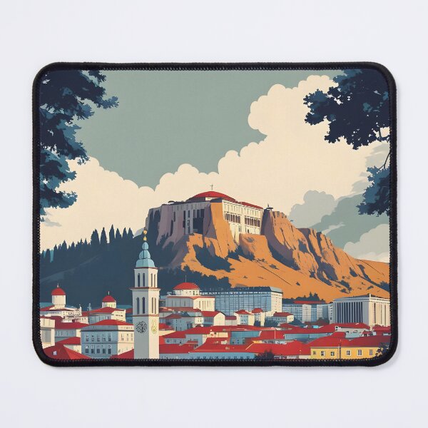 Item preview, Skopje North Macedonia Vintage Travel Tourism designed and sold by TravelersGems.