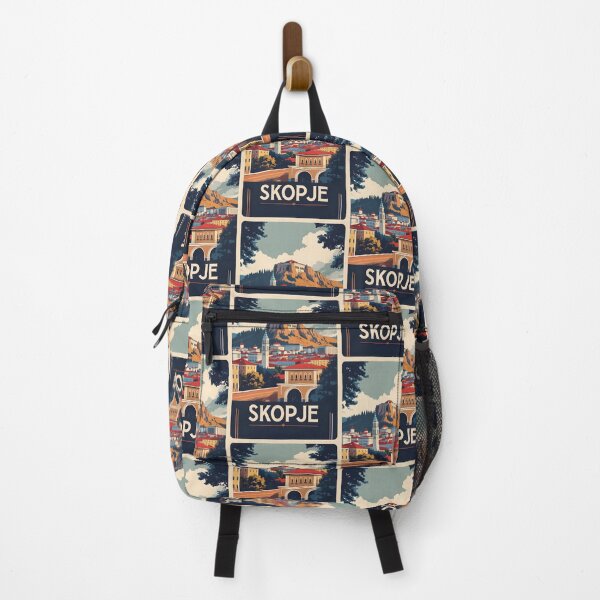 Item preview, Skopje North Macedonia Vintage Travel Tourism designed and sold by TravelersGems.