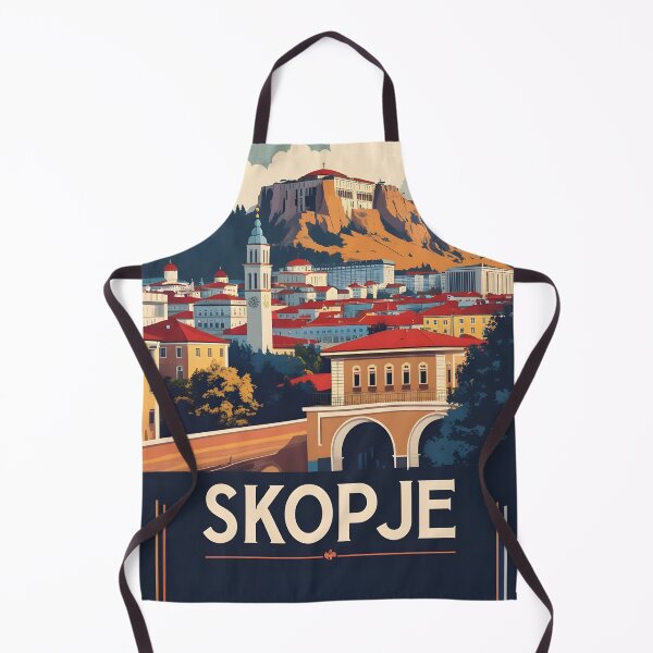 Artikelvorschau, Skopje, Nordmazedonien – Vintage-Reisen und Tourismus entworfen und verkauft von TravelersGems.