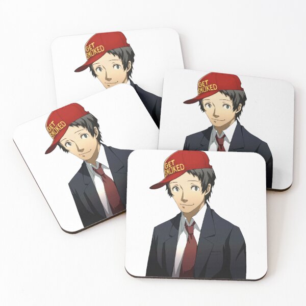 Aperçu de l'œuvre Tohru Adachi se fait fumer un autocollant créée et vendue par Aristalafafo.