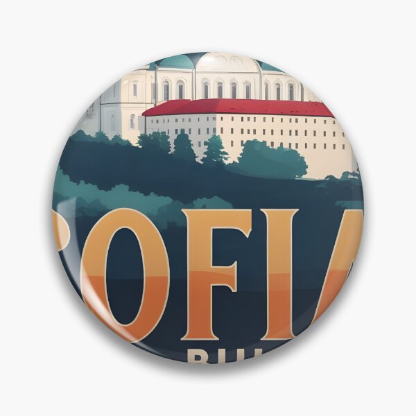 Item preview, Sofia Bulgaria Vintage Travel Tourism designed and sold by TravelersGems.