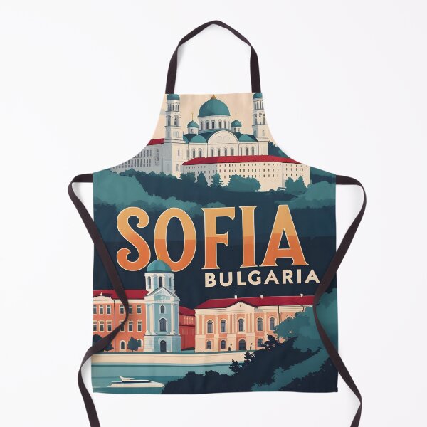Item preview, Sofia Bulgaria Vintage Travel Tourism designed and sold by TravelersGems.