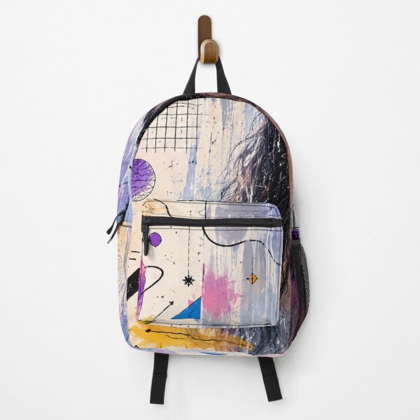 Item preview, beautiful painting of girl and doodle designed and sold by Mitrion.