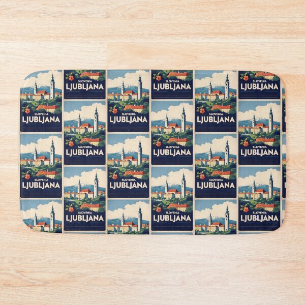 Item preview, Ljubljana Slovenia Vintage Travel Tourism designed and sold by TravelersGems.